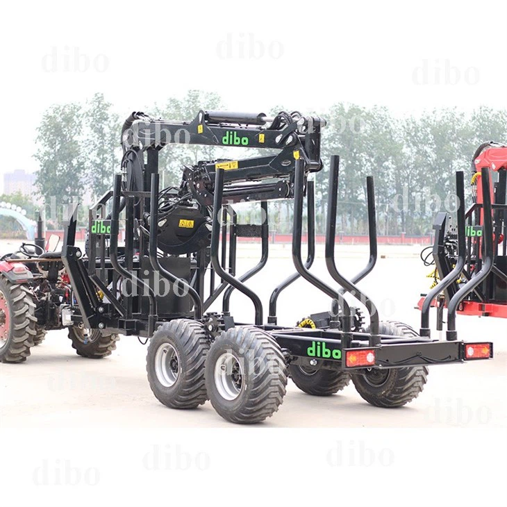Wood Crane And Trailer